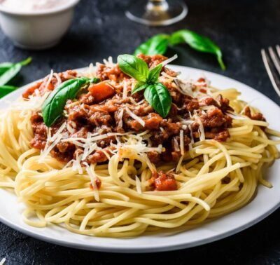 Pâtes bolognaise